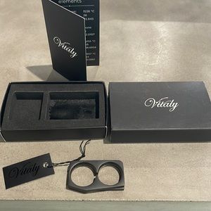 Double unisex stainless steel Vitaly ring